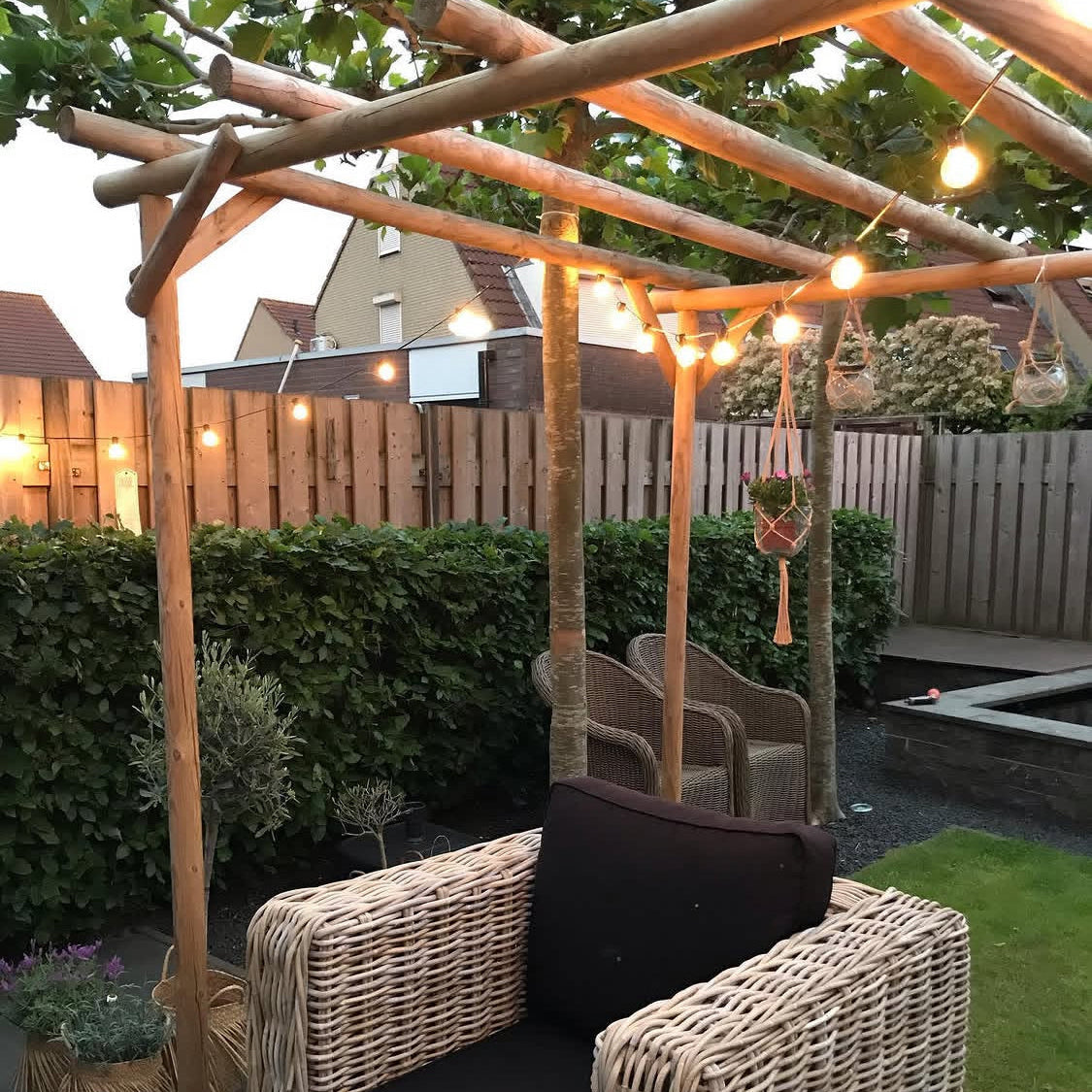 Bamboo Pergola