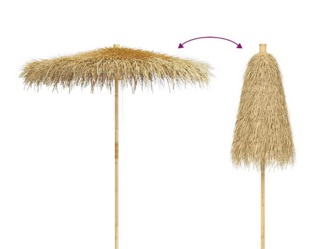 Bamboo/Palm Thatch Canopy
