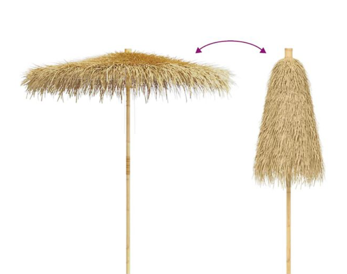 Bamboo/Palm Thatch Canopy