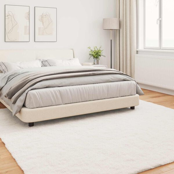 𝕃𝕚𝕧𝕚𝕟 ℂ𝕠𝕞𝕗𝕪™𝕍𝕚𝕕𝕒𝕩𝕃☁˚‘𝕤 Olite Crème Faux Rabbit Anti|Slip Rug