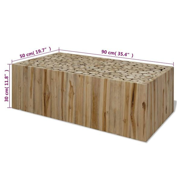 𝕃𝕚𝕧𝕚𝕟 ℂ𝕠𝕞𝕗𝕪™𝕍𝕚𝕕𝕒𝕩𝕃☁˚‘𝕤 Genuine Teak Coffee Table