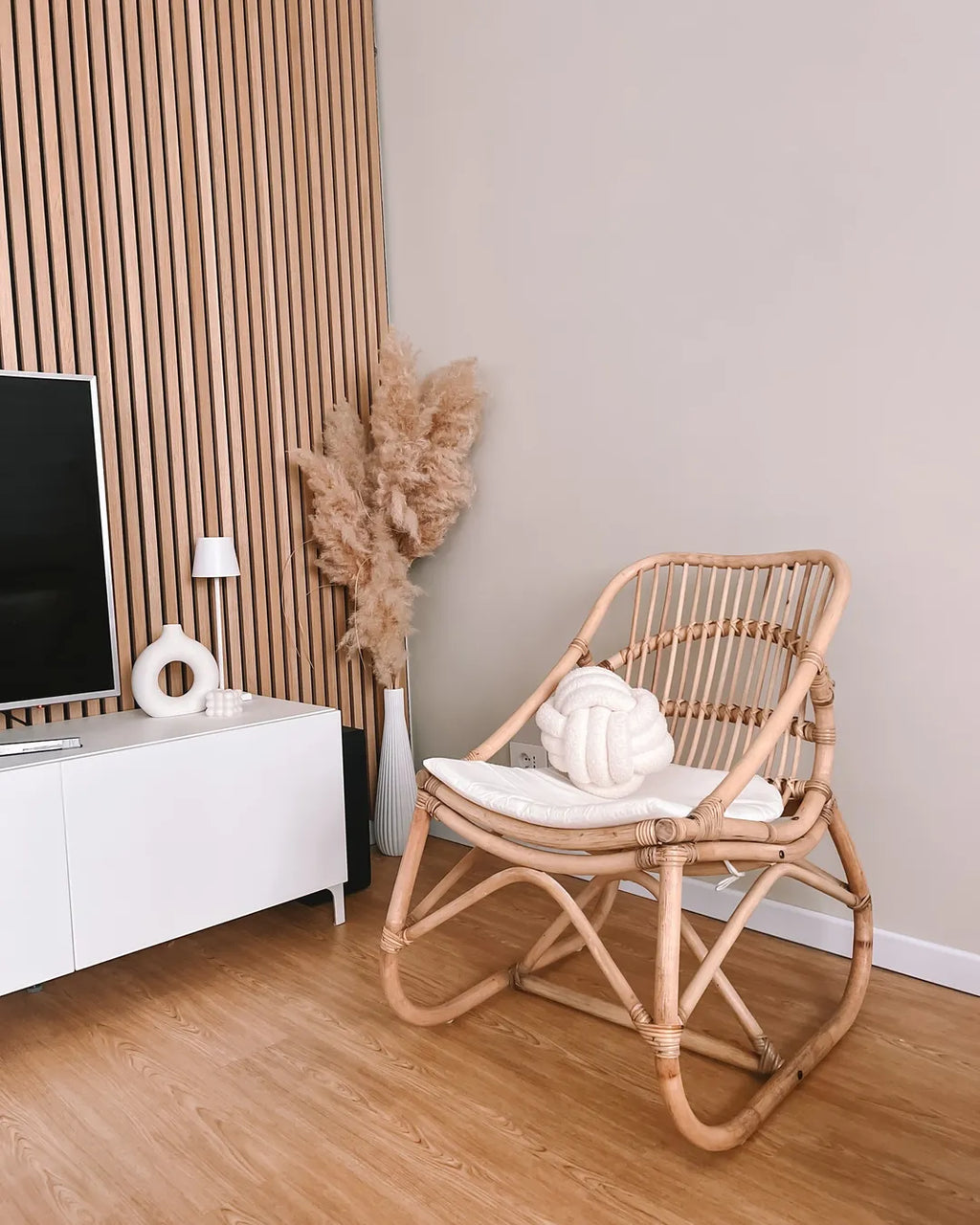 𝕃𝕚𝕧𝕚𝕟 ℂ𝕠𝕞𝕗𝕪™𝕍𝕚𝕕𝕒𝕩𝕃☁˚‘𝕤 Rattan Linen Chair