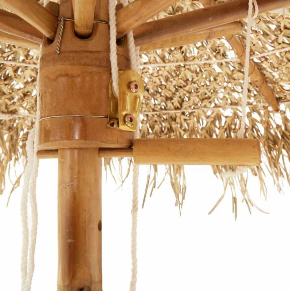 Bamboo/Palm Thatch Canopy