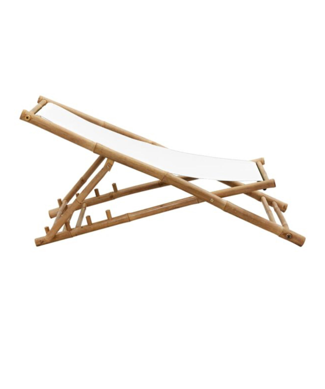 Deck|Patio Chair Bamboo& Canvas