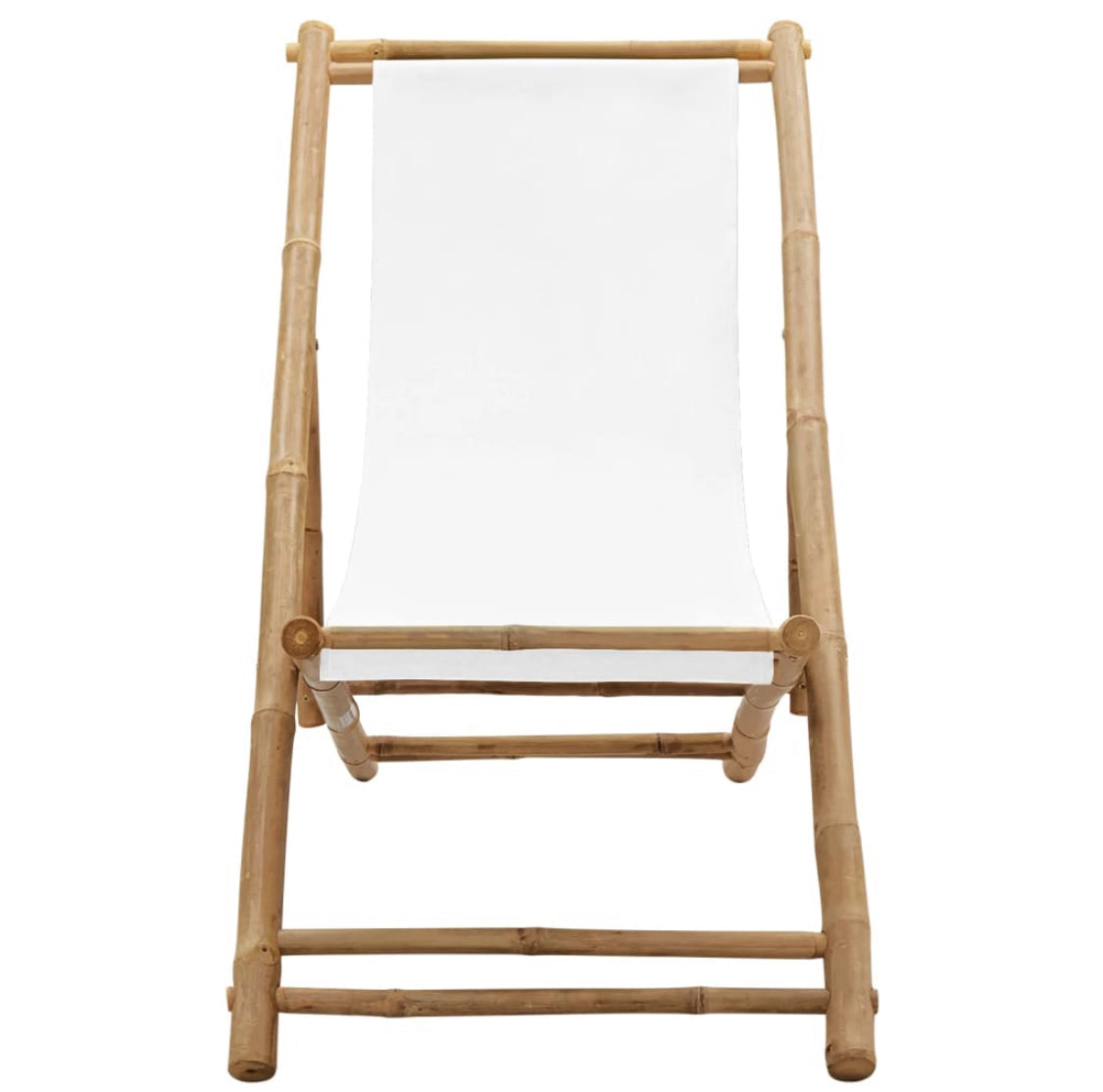 Deck|Patio Chair Bamboo& Canvas