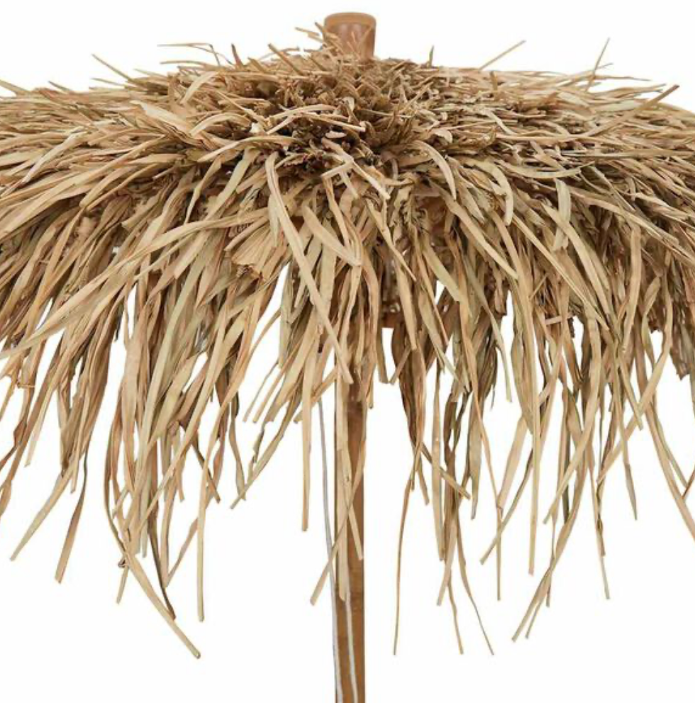 Bamboo/Palm Thatch Canopy