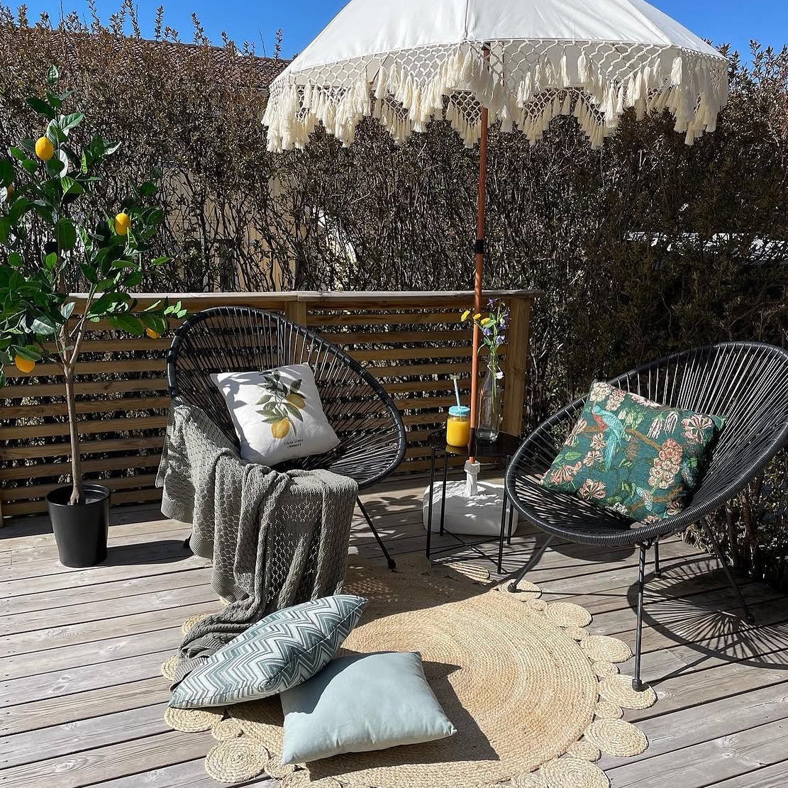 Rattan Acapulco Char