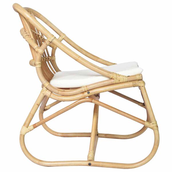 𝕃𝕚𝕧𝕚𝕟 ℂ𝕠𝕞𝕗𝕪™𝕍𝕚𝕕𝕒𝕩𝕃☁˚‘𝕤 Rattan Linen Chair