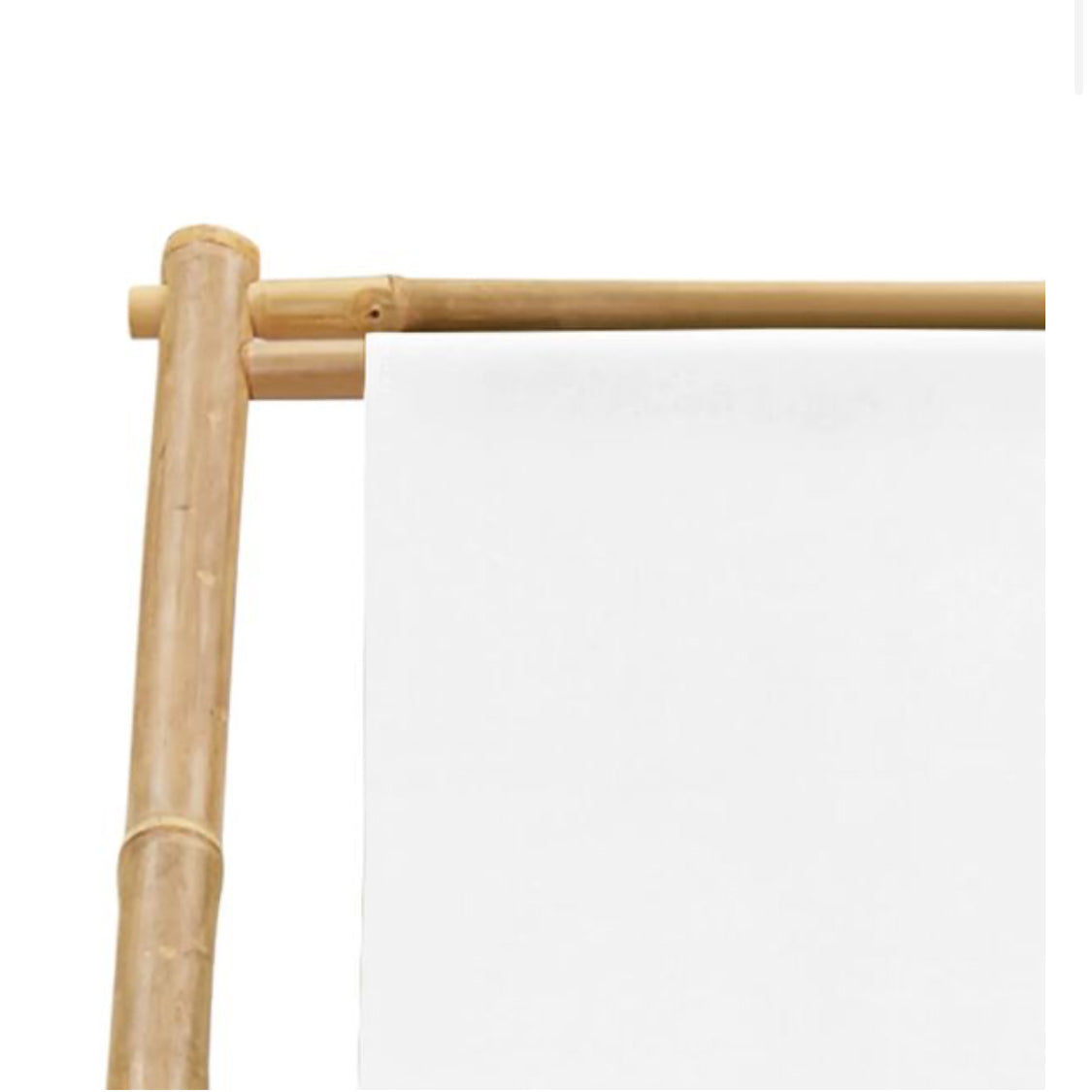 Deck|Patio Chair Bamboo& Canvas