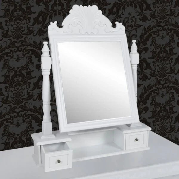 𝕃𝕚𝕧𝕚𝕟 ℂ𝕠𝕞𝕗𝕪™𝕍𝕚𝕕𝕒𝕩𝕃☁˚‘𝕤 Vanity Make|Up Mirror Table Top; With Rectangular Swing mirror