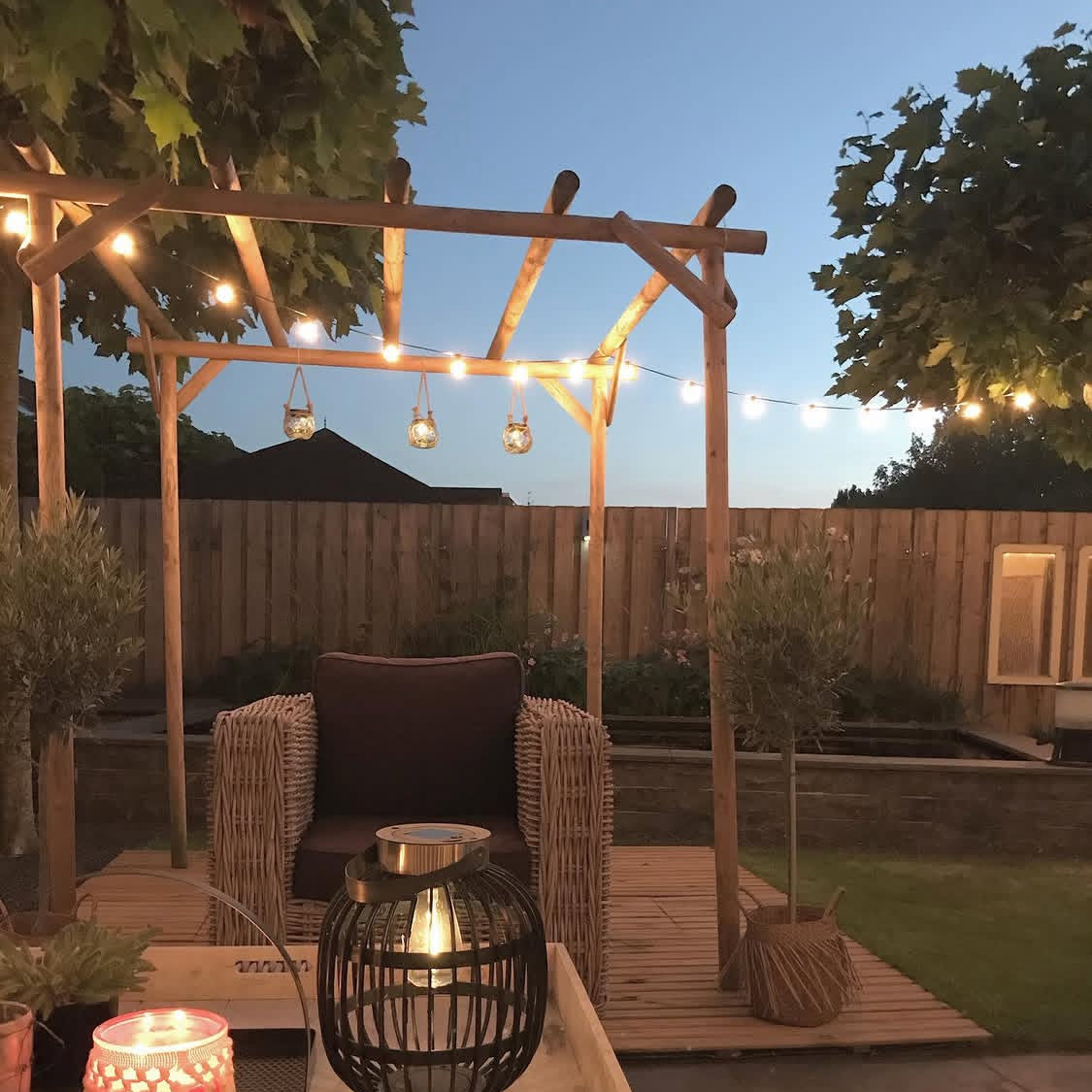 Bamboo Pergola